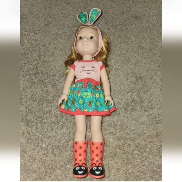 American Girl Other - American Girl Wellie Wishers DNJ70 2016 Willa Doll